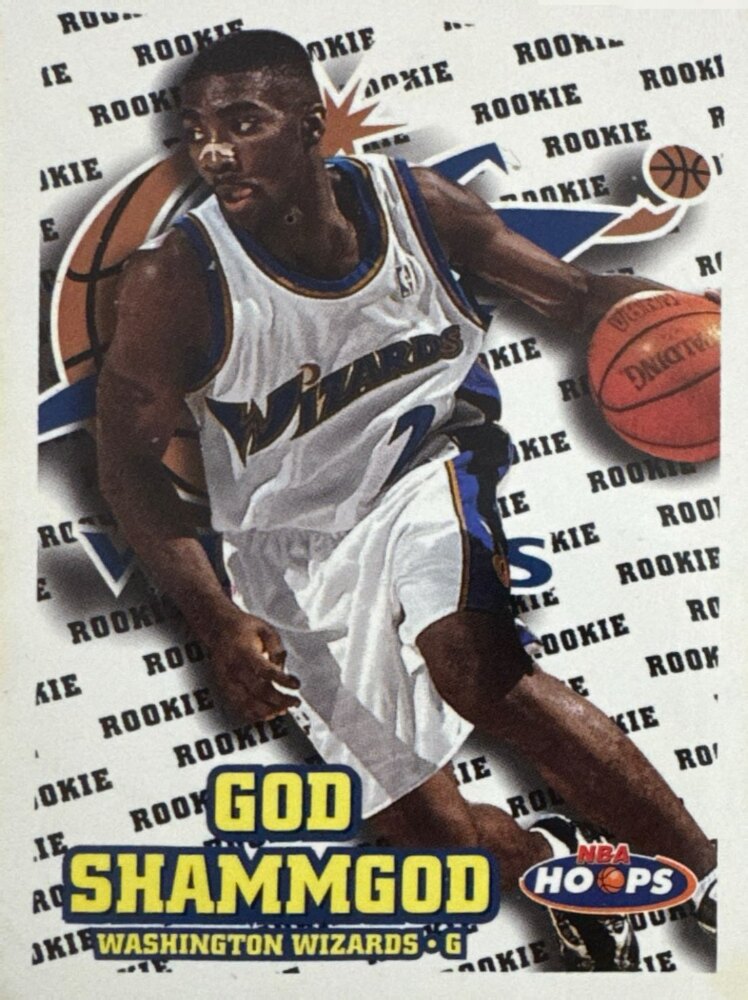 1998 Skybox God Shammgod Basketball Card #204