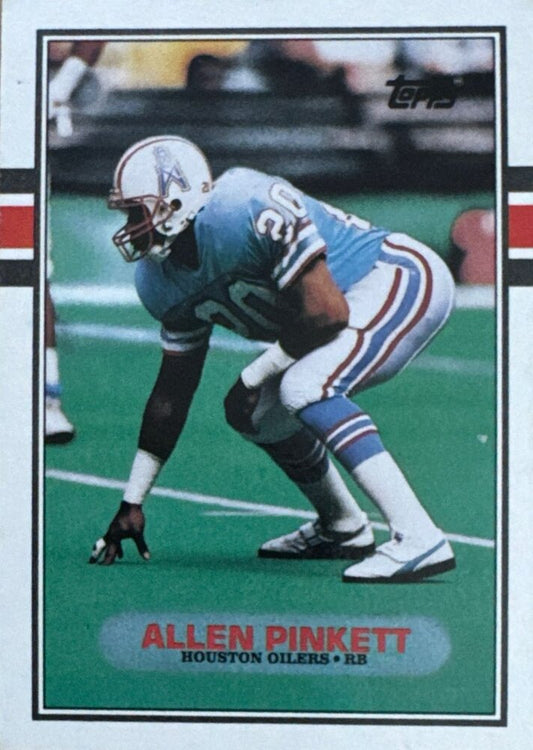 1989 Topps Allen Pinkett Football Card #105