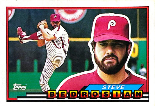 1989 Topps Stephen Wayne Bedrosian Baseball Card #137