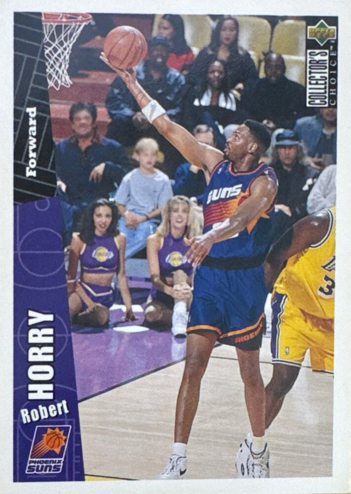 1996 Upper Deck Collectors Choice Robert Horry Basketball Card #306