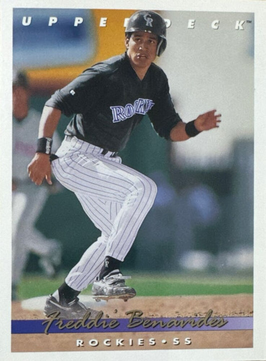 1993 Upper Deck Freddie Benavides Baseball Card #732