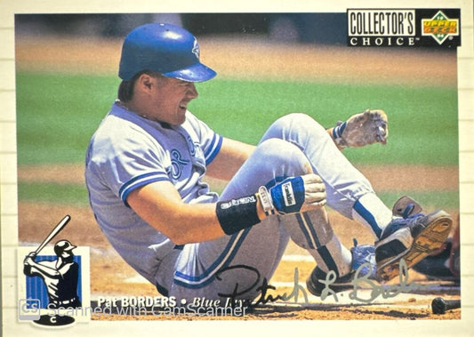 1994 Upper Deck Collectors Choice Pat Borders Baseball Card #60