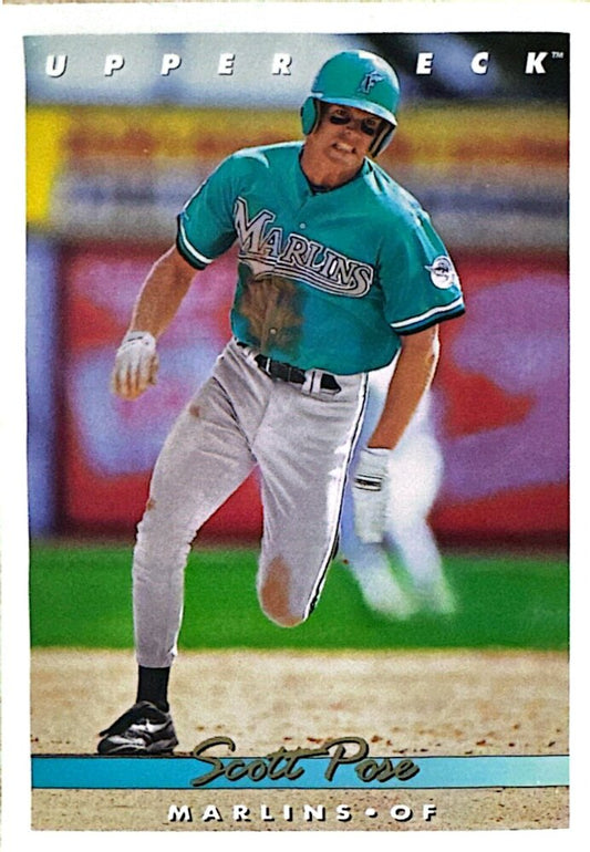 1993 Upper Deck Scott Pose Baseball Card #762