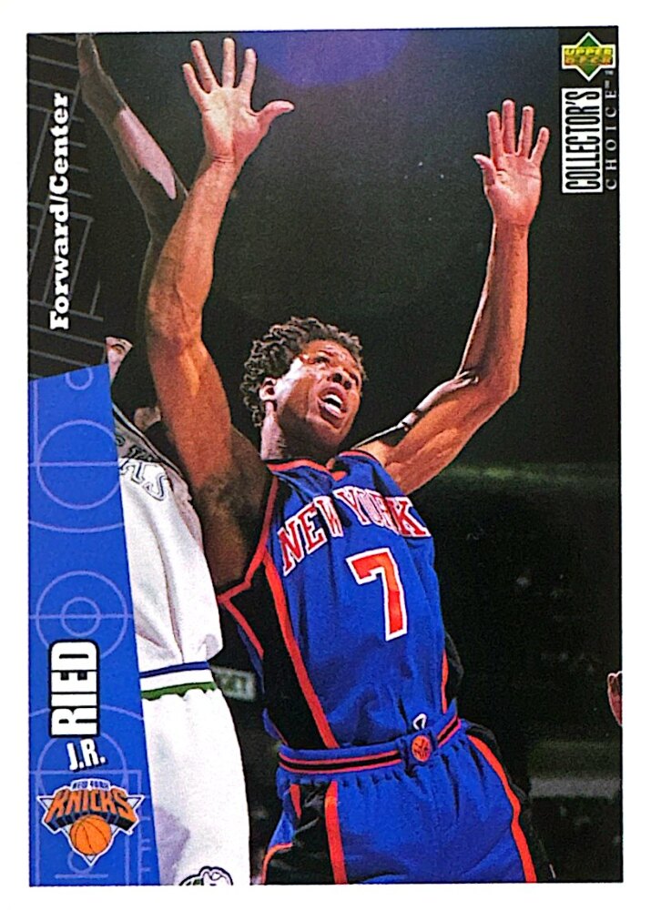 1996 Upper Deck Collectors Choice J.R. Reid Basketball Card #104