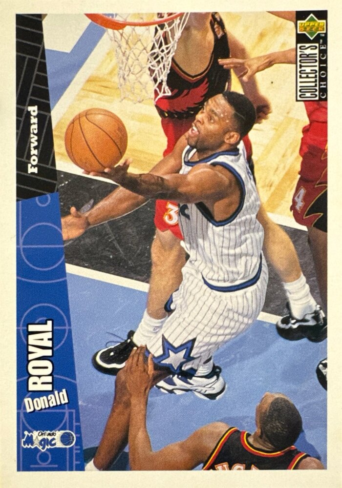 1996 Upper Deck Collectors Choice Donald Royal Basketball Card #108