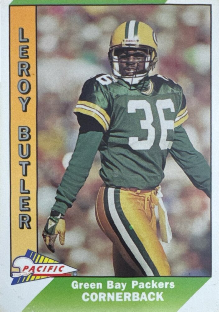 1991 Pacific Leroy Butler Football Card #151