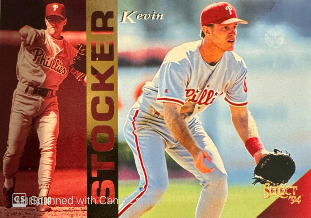 1994 Score Select Kevin Stocker Baseball Card #52