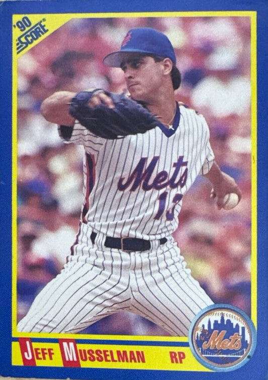 1990 Score Jeff Musselman Baseball Card #525