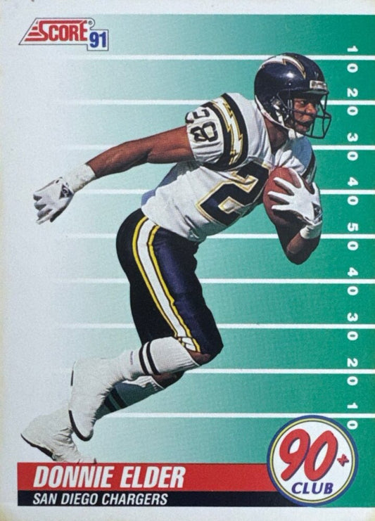 1991 Score Donnie Elder Football Card #324