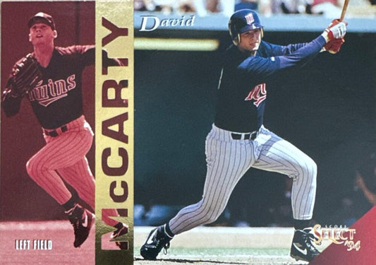 1994 Score Select David McCarty Baseball Card #154