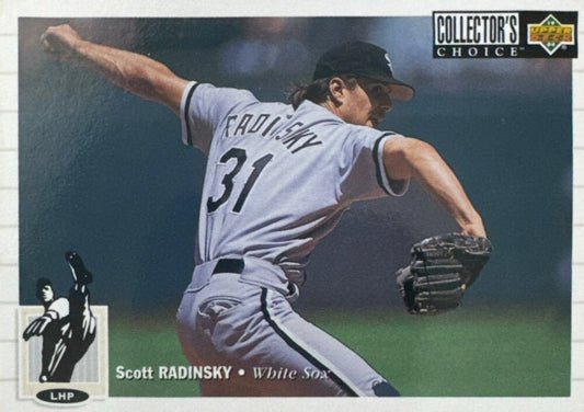 1994 Upper Deck Collectors Choice Scott Radinsky Baseball Card #235