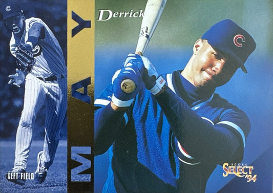 1994 Score Select Derrick May Baseball Card #38