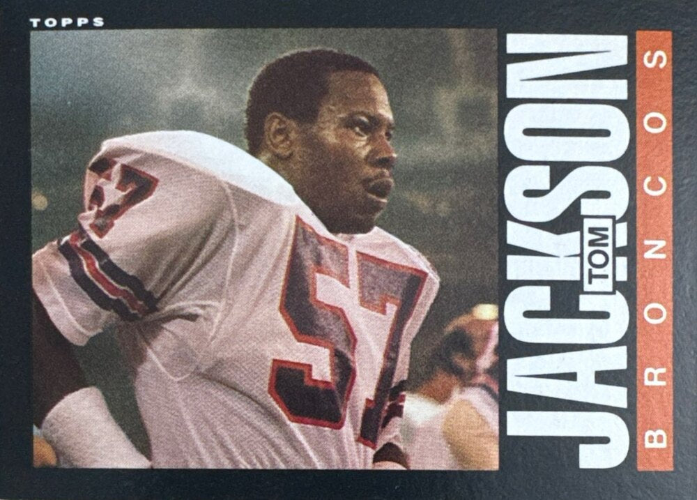 1985 Topps Tom Jackson Football Card #241