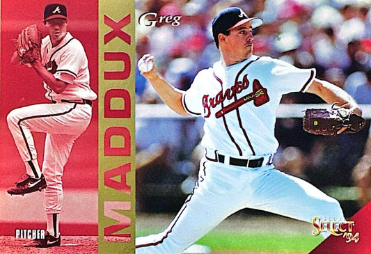 1994 Score Select Gregg Maddux Baseball Card #2