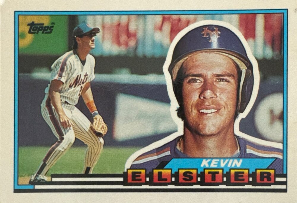 1989 Topps Kevin Daniel Elster Baseball Card #16