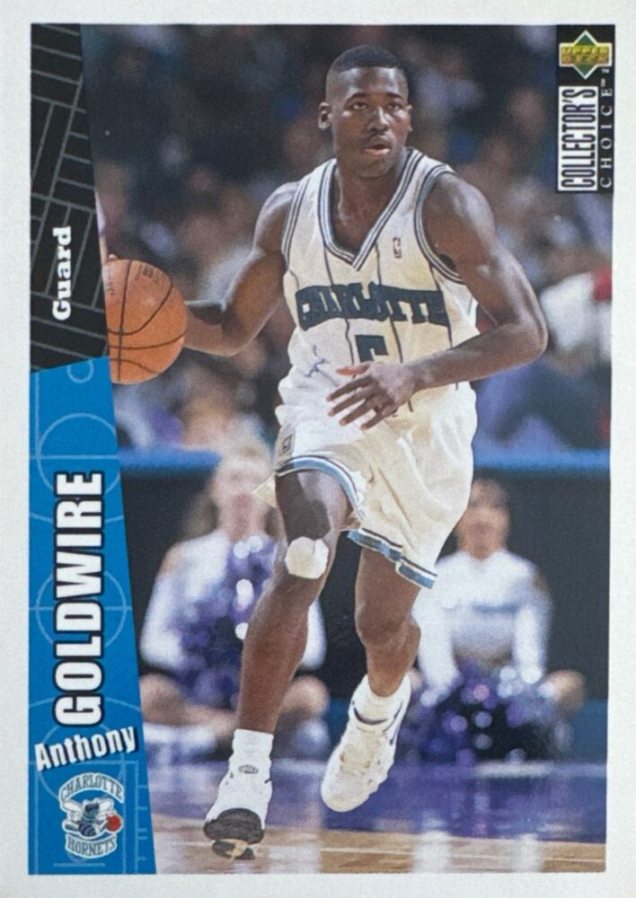 1996 Upper Deck Collectors Choice Anthony Goldwire Basketball Card #215