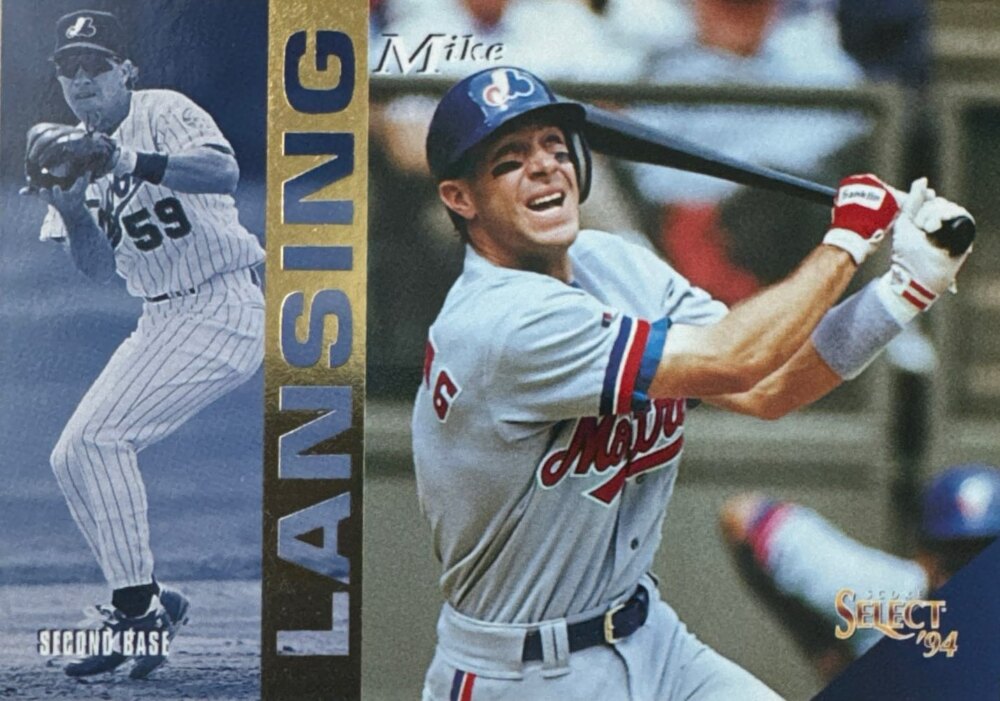 1994 Score Select Mike Lansing Baseball Card #88