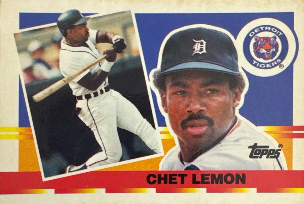 1990 Topps Chester Earl Lemon Baseball Card #86