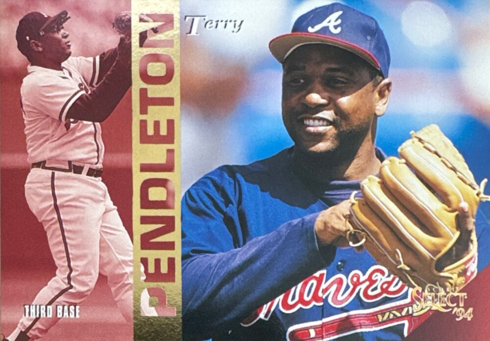 1994 Score Select Terry Pendleton Baseball Card #34