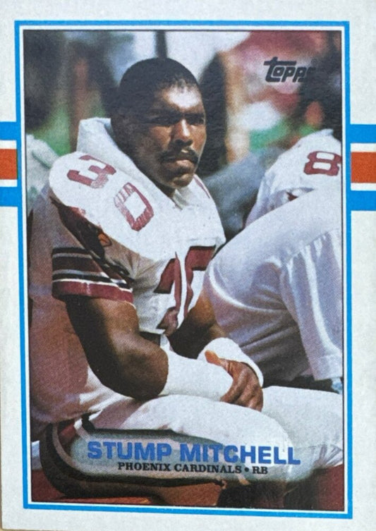 1989 Topps Stump Mitchell Football Card #288