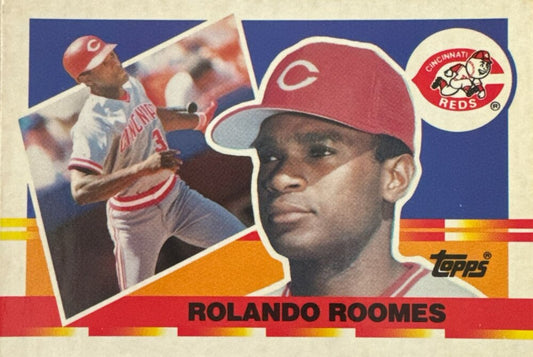 1990 Topps Audley Rolando Roomes Baseball Card #87