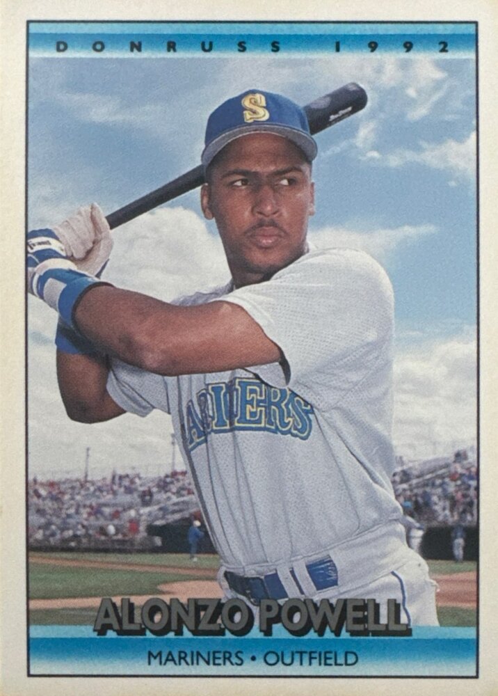 1992 Donruss Alonzo Sidney Powell Baseball Card #213