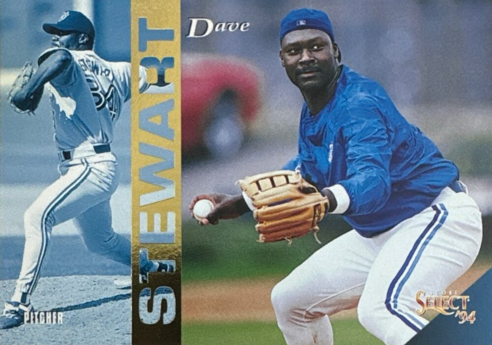 1994 Score Select Dave Stewart Baseball Card #165