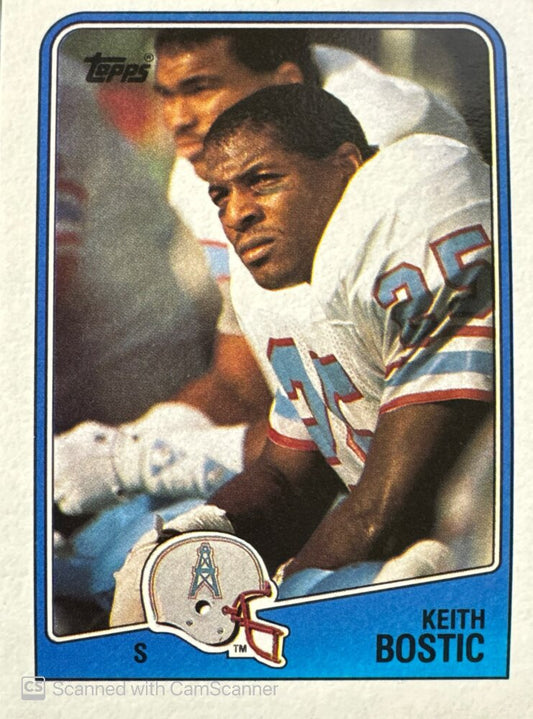 1988 Topps Keith Bostic Football Card #114