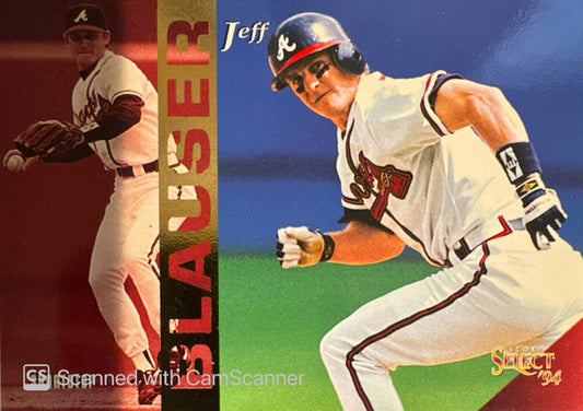 1994 Score Select Jeff Blauser Baseball Card #14