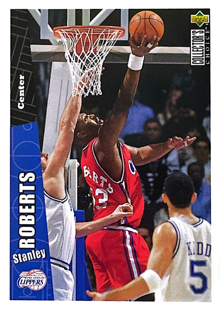 1996 Upper Deck Collectors Choice Stanley Roberts Basketball Card #262