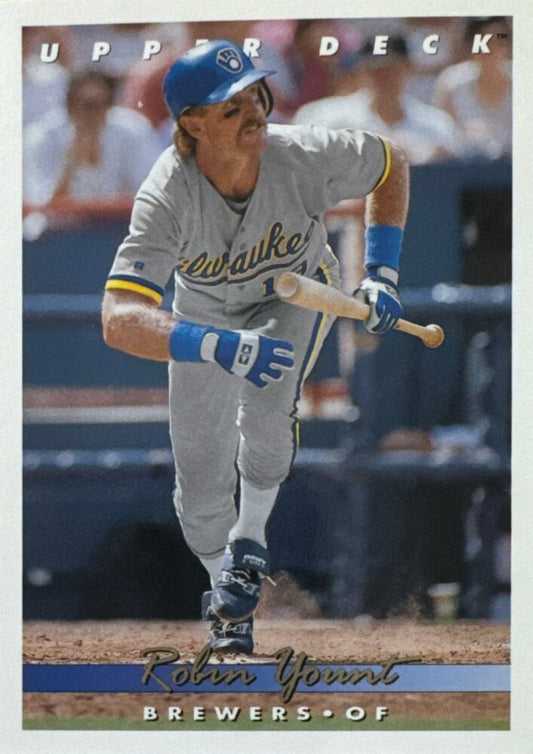 1993 Upper Deck Robin Yount Baseball Card #587