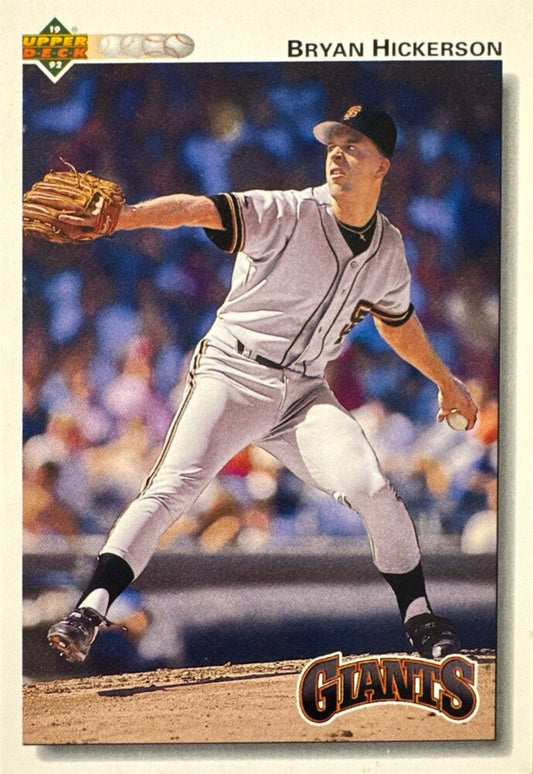 1991 Upper Deck Bryan Hickerson Baseball Card #667