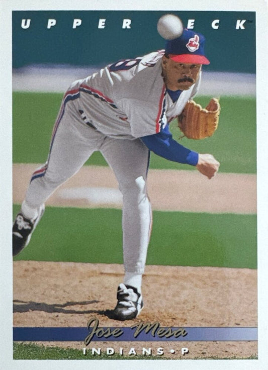 1993 Upper Deck Jose Mesa Baseball Card #798