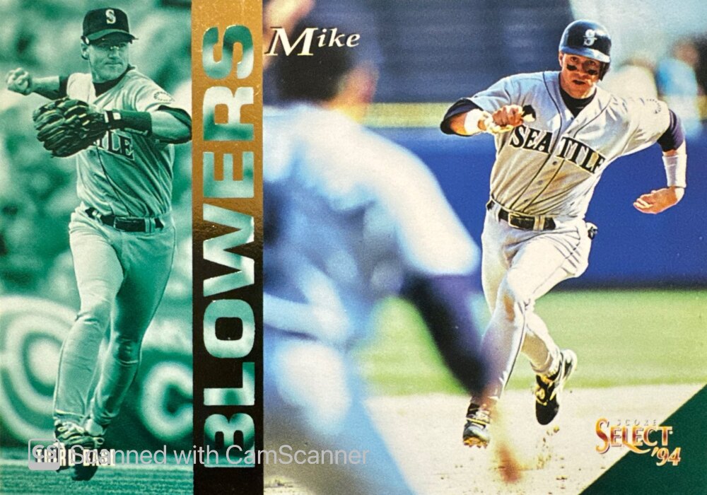 1994 Score Select Mike Blowers Baseball Card #66