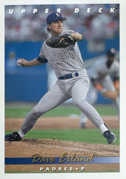 1993 Upper Deck Dave Eiland Baseball Card #709