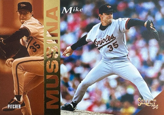 1994 Score Select Mike Mussina Baseball Card #36