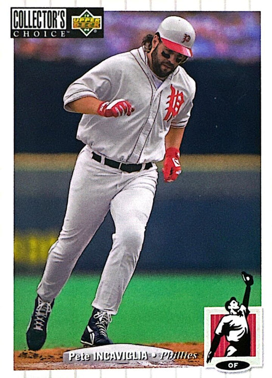 1994 Upper Deck Collectors Choice Pete Incaviglia Baseball Card #144