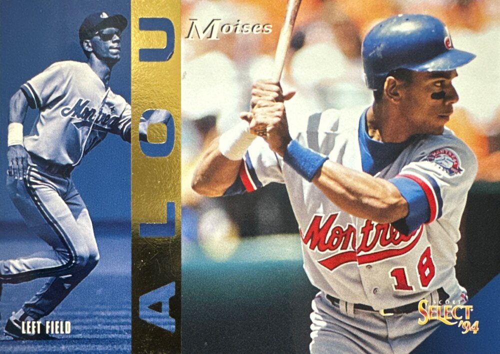 1994 Score Select Moises Alou Baseball Card #159