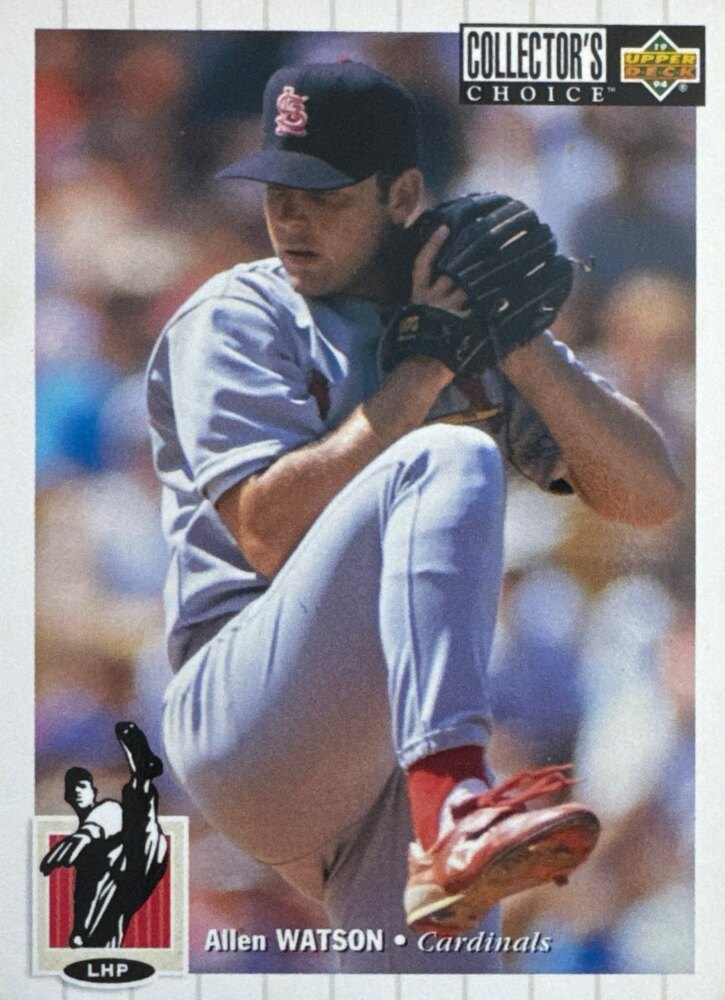 1994 Upper Deck Collectors Choice Allen Watson Baseball Card #288