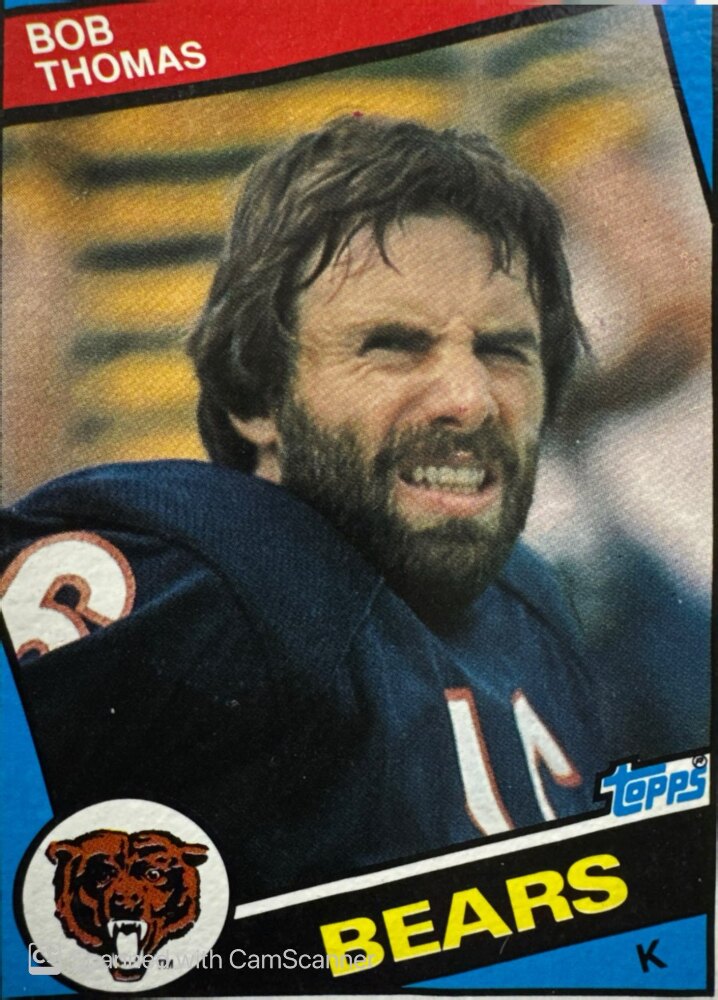 1984 Topps Bob Thomas Football Card #234