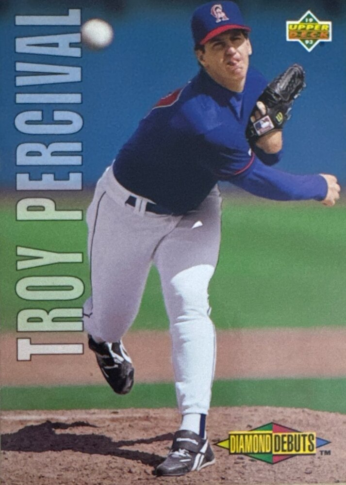 1993 Upper Deck Troy Percival Baseball Card #507