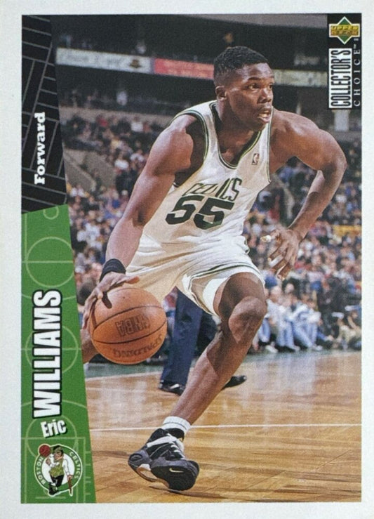 1996 Upper Deck Collectors Choice Eric Williams Basketball Card #12