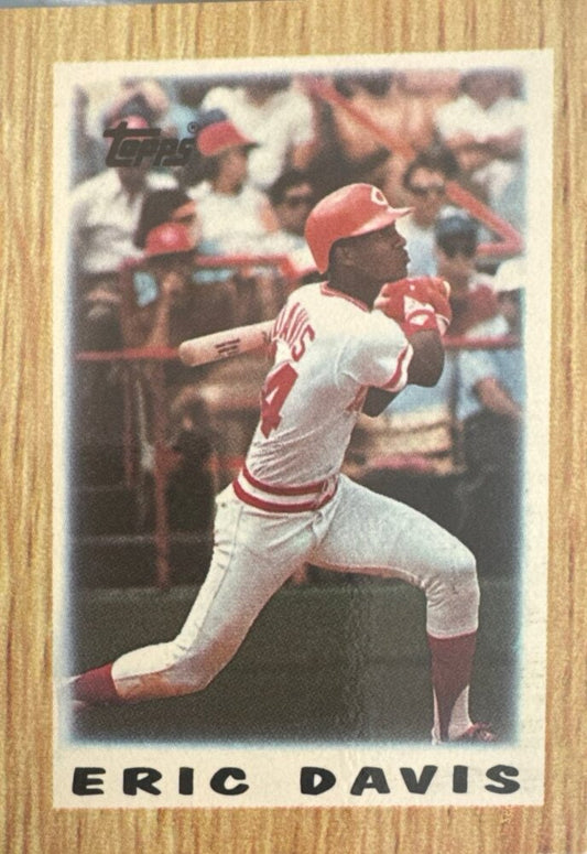 1987 Topps Eric Davis Baseball Card #4