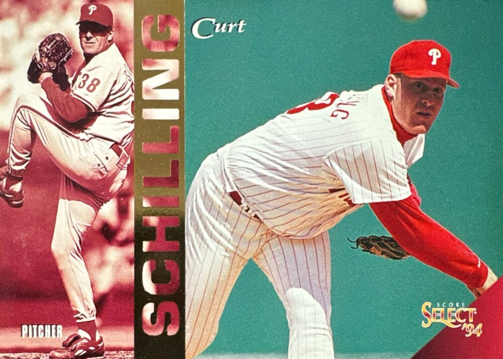 1994 Score Select Curt Schilling Baseball Card #161