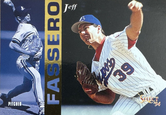 1994 Score Select Jeff Fassero Baseball Card #124