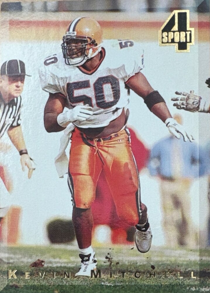 1994 Classic Kevin Mitchell Football Card #100