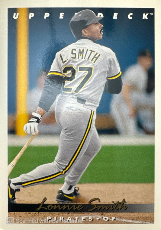 1993 Upper Deck Lonnie Smith Baseball Card #716