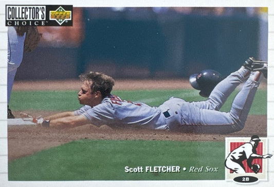 1994 Upper Deck Collectors Choice Scott Fletcher Baseball Card #103