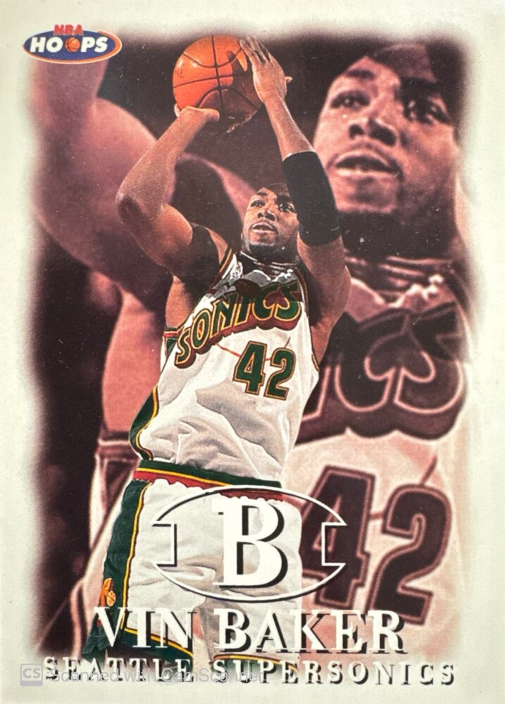 1998 Skybox Vin Baker Basketball Card #106