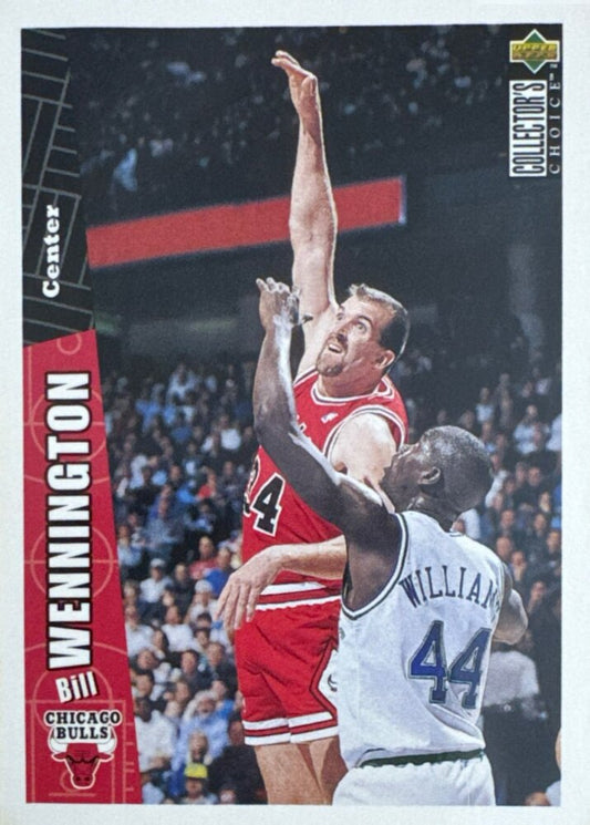 1996 Upper Deck Collectors Choice Bill Wennington Basketball Card #222